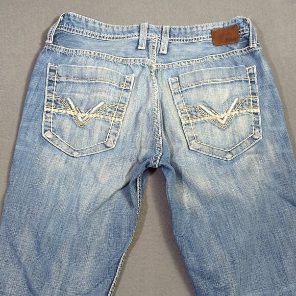 BKE Jeans Men's 31L Fits 29x32 Blue Aiden Bootcut Denim - Picture 3 of 15